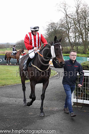 04th Anseanachai Cliste and Mr D J McConville 7 ( 3 , red and white stripes ) Trainer - J J Lambe , Owner - Daire James McConville