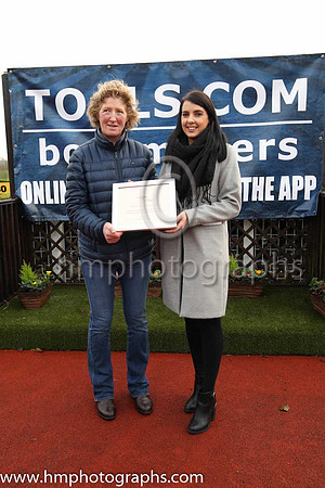 01st Stand Up And Fight and Mr D O'Connor ( 10 , orange and green hoops ) Trainer - E Bolger , Owner - John P McManus