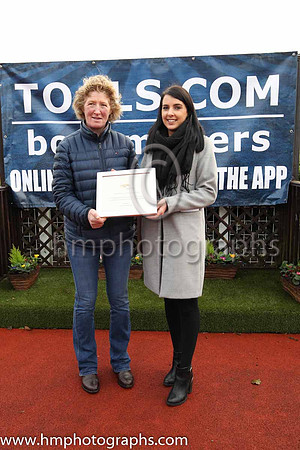 01st Stand Up And Fight and Mr D O'Connor ( 10 , orange and green hoops ) Trainer - E Bolger , Owner - John P McManus