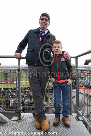 Francis and Ruaira Daly from Carrickmore at Down Royal on Boxing Day 2018