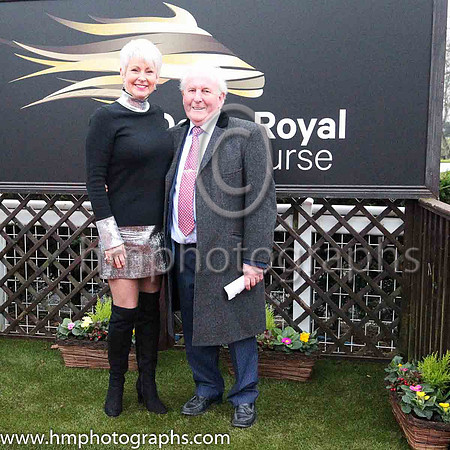 Pamela Ballantine and Gerry Daly representing Connellys Red Mills at Down Royal on Boxing Day 2018