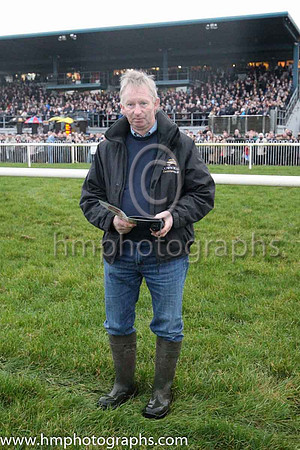Carson Lyons , Course Foreman at Down Royal on Boxing Day. Carson has worked at Down Royal for 45 years. This was his last day.