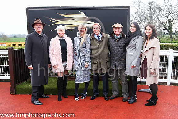 Jim Nicholson, Pamela Ballantine, Molly McCloskey, Mike Todd, Brabdab Sheridan - Clerk of the Course, Caroline Todd and Susan McCartney