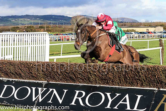 01st Monatomic and J W Kennedy ( 2 , maroon, white star ) Trainer - G Elliott , Owner - Gigginstown House Stud