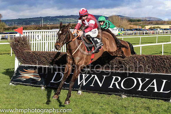 01st Monatomic and J W Kennedy ( 2 , maroon, white star ) Trainer - G Elliott , Owner - Gigginstown House Stud