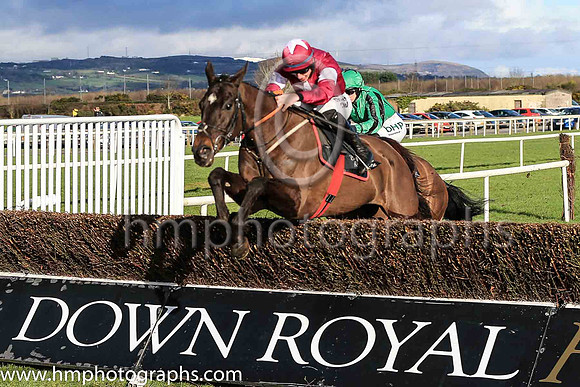 01st Monatomic and J W Kennedy ( 2 , maroon, white star ) Trainer - G Elliott , Owner - Gigginstown House Stud