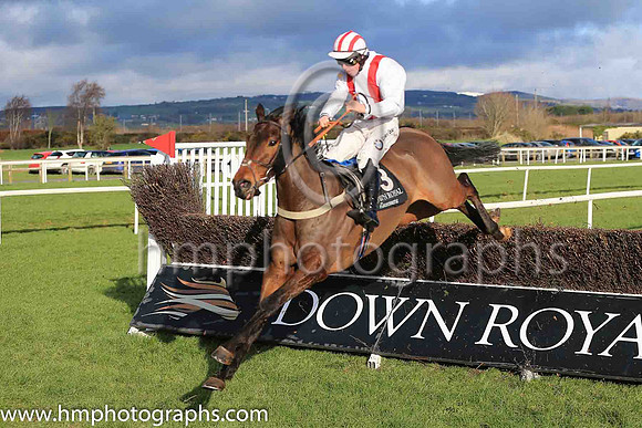03rd D'bru Na Boinne and A E Lynch ( 3 , white,red braces ) Trainer - Ross O'Sullivan , Owner - T J Ward