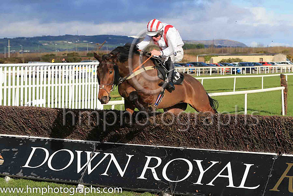 03rd D'bru Na Boinne and A E Lynch ( 3 , white,red braces ) Trainer - Ross O'Sullivan , Owner - T J Ward