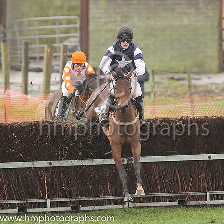 01st ACHY BREAKY HEART and H D Dunne ( 3 , DARK BLUE,white star; white sleeves,dark blue armlet; black cap ) Trainer: Shane C. Byrne , Owner : Shane C. Byrne