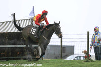 01st STEAL THE THUNDER (GB) and M J O'Hare ( 19 , YELLOW,red chevron; red sleeves; red cap ) Trainer: J.G. Cosgrave , Owner : Michael J. McKeown