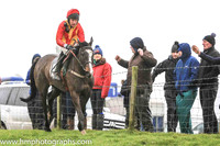 01st STEAL THE THUNDER (GB) and M J O'Hare ( 19 , YELLOW,red chevron; red sleeves; red cap ) Trainer: J.G. Cosgrave , Owner : Michael J. McKeown