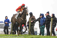 01st STEAL THE THUNDER (GB) and M J O'Hare ( 19 , YELLOW,red chevron; red sleeves; red cap ) Trainer: J.G. Cosgrave , Owner : Michael J. McKeown