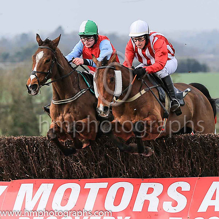 01st LONGTYMEGONE and D J McConville ( 5 , RED  WHITE STRIPES; red sleeves; white cap ) Trainer: Daire J. McConville , Owner : McConville, Daire J.