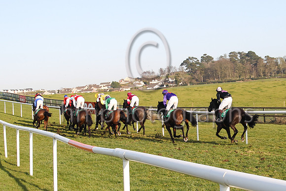 11th My Wings and Mr A Casement 7 ( 8 , black, pink cross ) Trainer - N McCluskey , Owner - Neill McCluskey