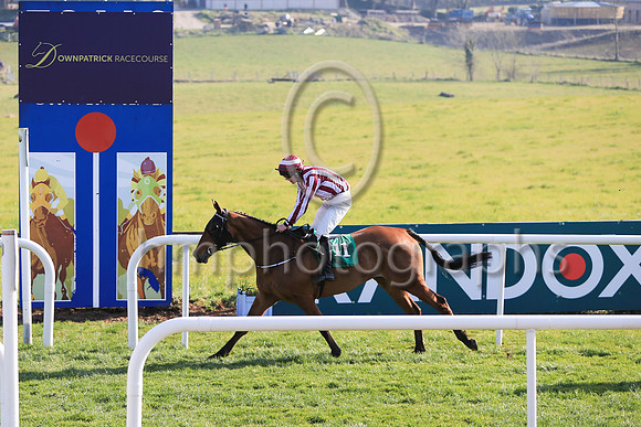 01st Space Cadet and Mr B W Harvey 7 ( 11 , red and white stripes ) Trainer - G O'Loughlin , Owner - C Jones