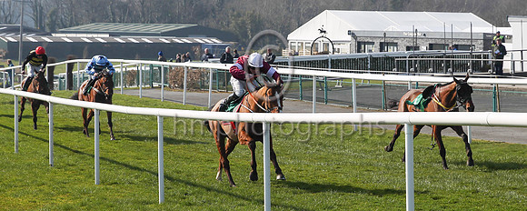 01st The Very Man and JLP Dempsey ( 6 , maroon, white star ) Trainer - G Elliott , Owner - Gigginstown House Stud