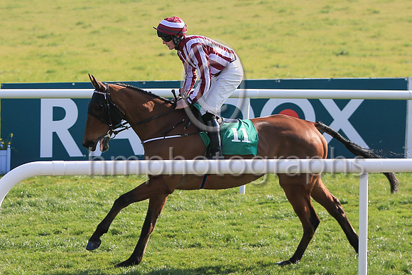 01st Benefit North and D F O'Regan ( 7 , white, yellow pane; ) Trainer - C A McBratney , Owner - Cathal M McGovern on the way to the start