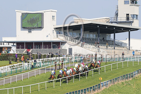 No spectators in the grandstand or on the rails at Downpatrick Racecourse on Randox Ulster National Day because of the COVID-19 restrictions.