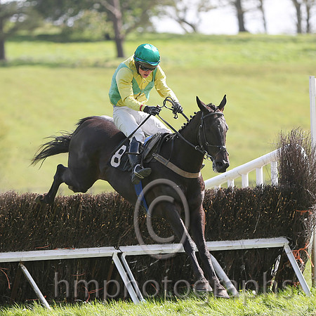 01st Mr Bolt ( 8 ) and N McParlan - Trainer : Sean McParlan - green and yellow diabolo