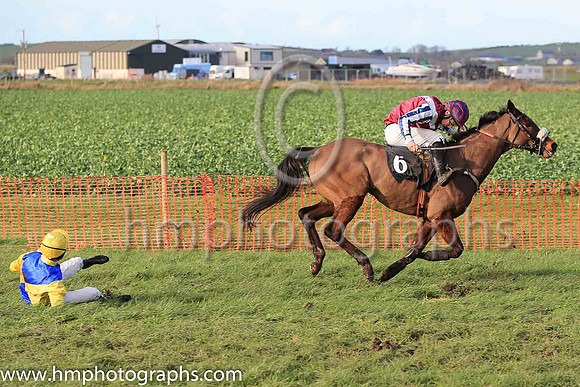 SASTRUGA and B O'Neill ( 12 ,royal blue, yellow diabolo, yellow sleeves. yellow cap) Trainer: JTR Dreaper , Owner : Knockalough Syndicate