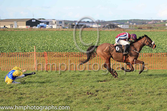 SASTRUGA and B O'Neill ( 12 ,royal blue, yellow diabolo, yellow sleeves. yellow cap) Trainer: JTR Dreaper , Owner : Knockalough Syndicate