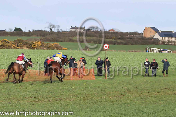 01st DONTGETFOOLEDAGAIN (FR) and S Fitzgerald ( 7 , YELLOW,royal blue star; royal blue sleeves,yellow stars; yellow cap,royal blue star ) Trainer: Shane Hassett , Owner : Jane Davis