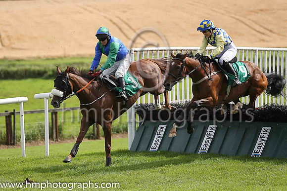 05th Personal Shopper and Miss A O'Sullivan ( 9 , royal blue and yellow check ) Trainer - H Smyth , Owner - H Smyth
