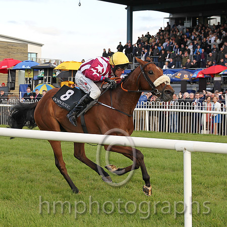 01st Medinah Gold ( 8 , red and white stripes ) and R.M. Power - Trainer : Peter Fahey - Owner : Festival Dreamers Syndicate