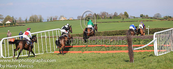 01st THE MULCAIR and L J Murphy ( 5 , EMERALD GREEN,yellow epaulettes; emerald green sleeves; emerald green cap,yellow star ) Trainer: Denis Paul Murphy , Owner : P.G. Coffey