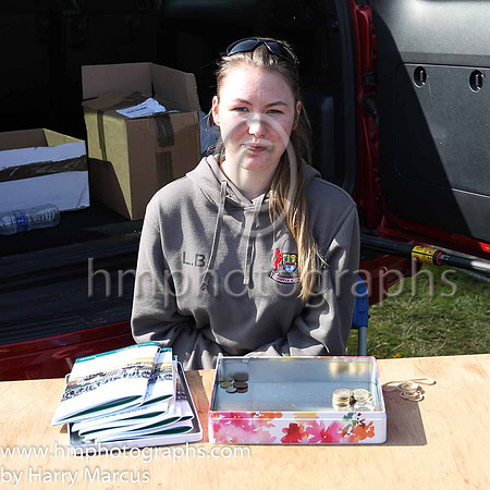 Leanne Black from Katesbridge responsoble for programmes at the Moira Point to Point Races