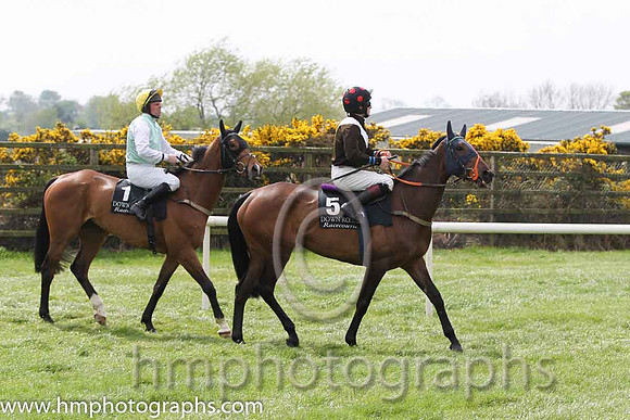 04 Guiding George & B M Cash - 4th (1, light green, white sleeves) & 01 The Housekeeper & S W Flanagan - winners (5,brown, white sash )FT8E6048-5