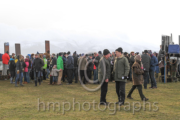 Spectators at Tyrella Point to Point