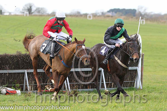 02 Maple Mons & B O'Neill - 2nd (3, red, green chevrons) & 01 Maple Valley Gold & Ms R Blackmore - winner (4, black, green sash ) - FT8E0677-54