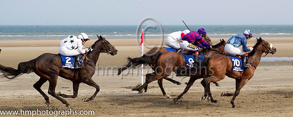 5 Simple Joys and C T Keane - - 5th (9 ,purple and maroon hoops ) Trainer - Mrs Denise Foster