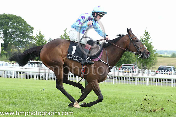 02nd Anna Bunina (FR) and M.M. McDonagh(7) (1 ,light blue, dark blue stars ), Trainer:John C. McConnell , Owner:Ms. Caroline Ahearn