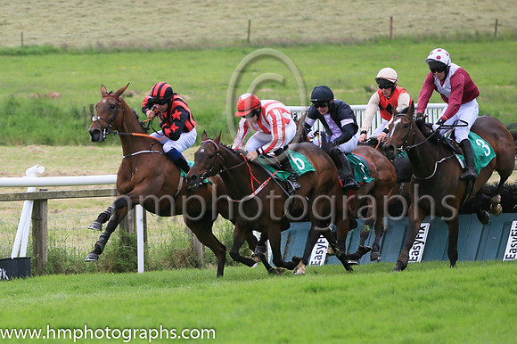 02nd Red Ball Of Fire (3 ,maroon, white chevron ) Jockey: I J Power ,Trainer: Mark Michael McNiff