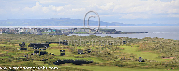 New 7th fairway and green to tisht of picture. New 8th green in centre of picture  - AA1V7066-2