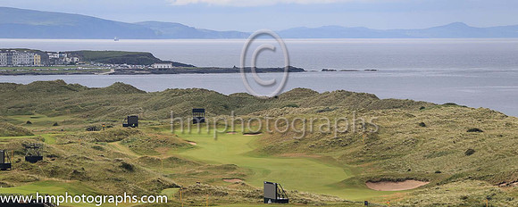New 7th bunker, fiarway and green at Royal PortrushAA1V7074-2