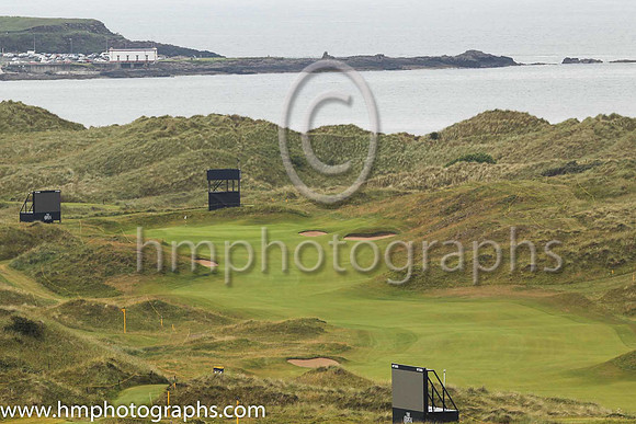 New 7th fiarway and green at Royal Portrush - CU2D4087-2