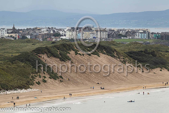 Portrush awaiting the start of the Open Golf Championship - CU2D4113-2