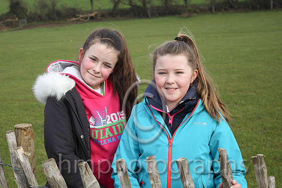 Emma Donnelly and Natasha McParland of Armagh at the Tynan and armagh Hunt Point to Point Races