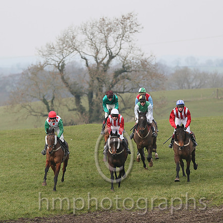 01st ANSEANACHAI CLISTE and M McConville ( 3 , RED  WHITE STRIPES; red, plain sleeves; white cap ) Trainer: Stephen McConville,, Owner : Michael McConville