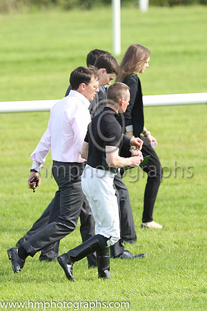 The O'Briens walk the course at Leopardstown