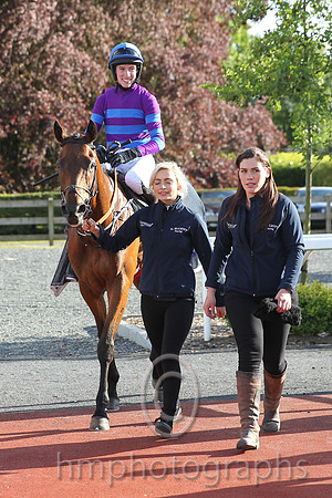 01st Mustadrik (USA) ( 19 , blue and purple hoops ) and J.W. Kennedy (7) - Trainer : Gordon Elliott - Owner : Richard Gilbert