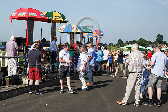 The betting ring at Down Royal on 23/7/21