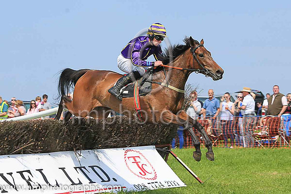 01st LITTLE MISS DARSI and l O'Carroll ( 12 , PURPLE,yellow seams; purple sleeves,yellow seams; yellow  purple striped cap ) Trainer: Cian Hughes,, Owner : James F. Dunne