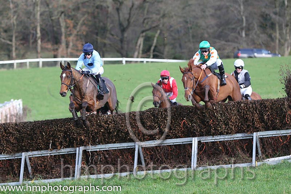 02 Areema and M J Lynch - - 02nd (8 ,light blue, navy large spots ) Trainer - I R Ferguson  01 Kilcullen Flem and R James - - 01st (6 ,emerald green, orange hoops ) Trainer - Donnchadh Doyle