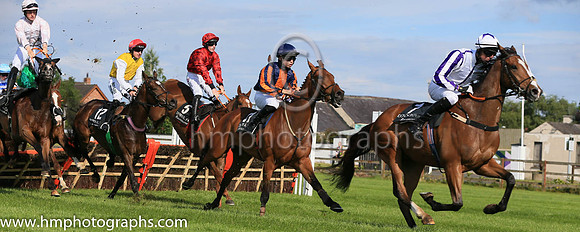 04th Cocoplum and C.P. McNamara (12 ,yellow ), Trainer:C.A.McBratney , Owner:Mrs Orla Cleary-O'Kane