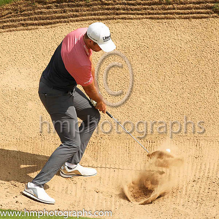 Luke List during practice at the 2019 Open at Royal Portrush