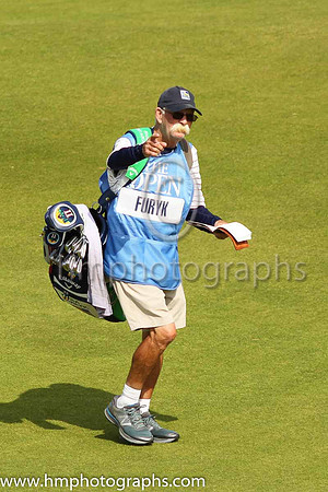 Jim Furyk's caddie